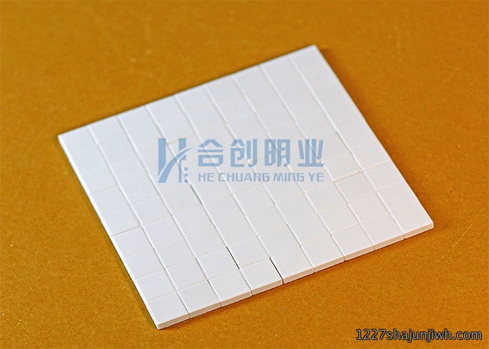  风机叶轮粘贴耐磨陶瓷衬片